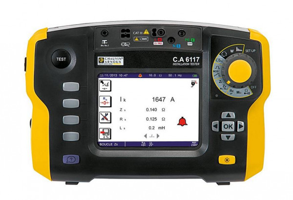 Chauvin Arnoux C.A 6117, Installationstester, inklusive Software DataView, P01145460F