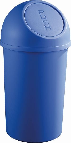 helit Push-Abfallbehälter "the flip" 45L, VE: 2 Stück, blau, H2401334