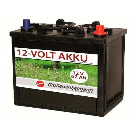 Growi 12-Volt-Akku, 12 Volt - 62 Ah, 10012850