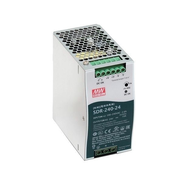 LED2WORK Hutschienennetzteil, 240W, 24V DC, 210100-10