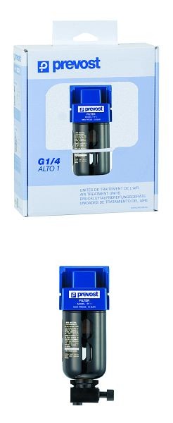 Prevost ALTO 1 - Filter, G 1/4, Durchfluss 800 Liter/Minute, 25 µm, KTF 1