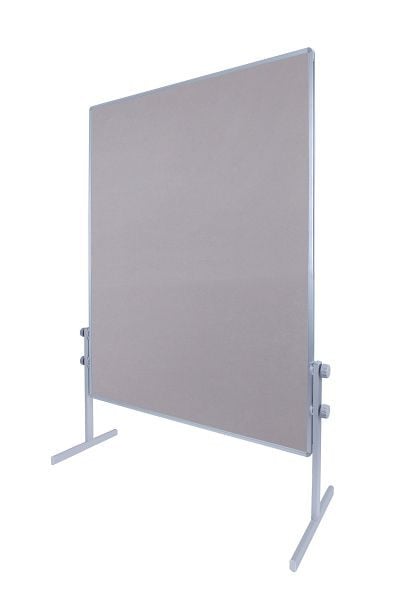 Bi-Office Starre Moderationstafel mit grauem Filz 120x150cm, MOD15031661