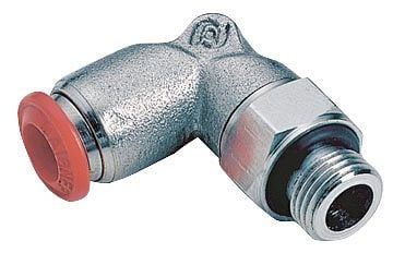 timmer B-WEd-8-1/2-MSv, Winkel-Einschraubverschraubung - zylindrisch, drucklos einstellbar, Schlauch-Ø: 8 mm, Gewinde: 1/2'', VE: 5 Stück, 03184541