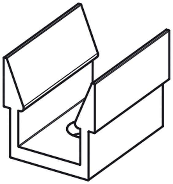 Mitee-Bite Alum-Profil für Doppelkeilspanner für X81500, X60240