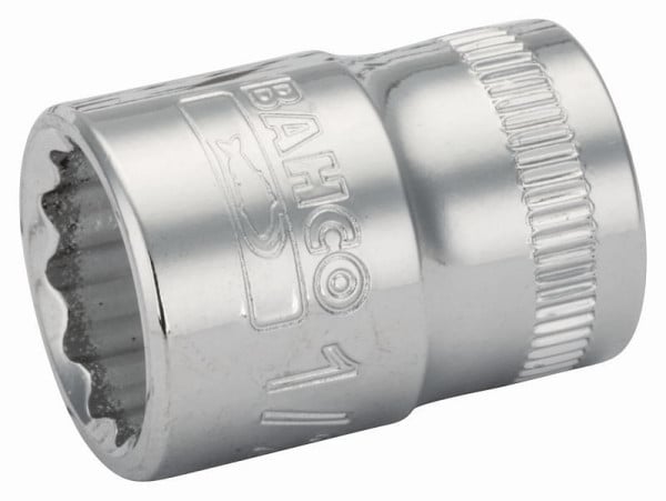 Bahco Steckschlüssel-Einsatz, 3/8", 12kant, dünnwandig, SW 1/2", A7400DZ-1/2