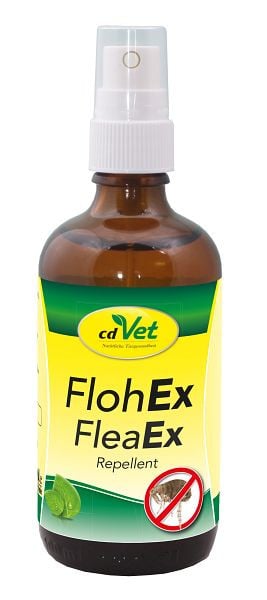 cdVet FlohEx 100ml, Länge: 4,6 cm, Breite: 4,6 cm, Höhe: 14,2 cm, 1192