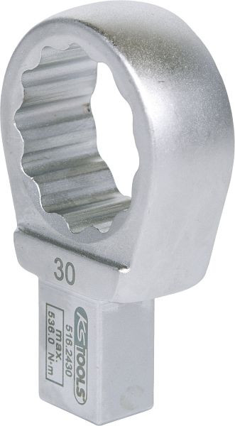 KS Tools 14x18mm Einsteck-Ringschlüssel, 30mm, 516.2430