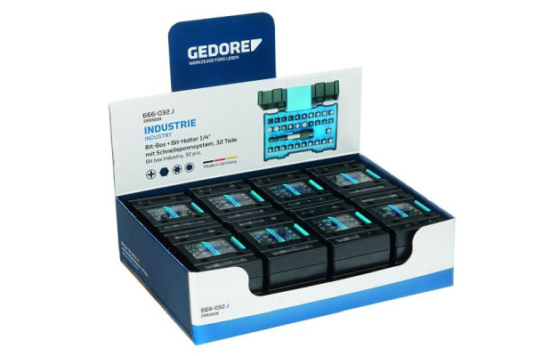 GEDORE Display 16x Bit-Box Industrie, 3000044