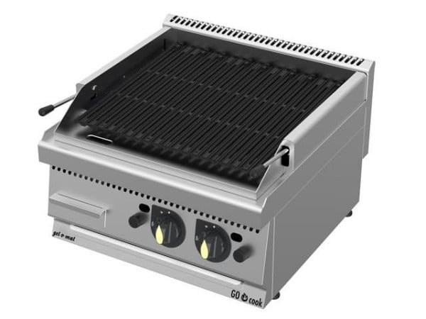 gel-o-mat Gas Lavastein-Grill, GO Cook 600, LG6060G