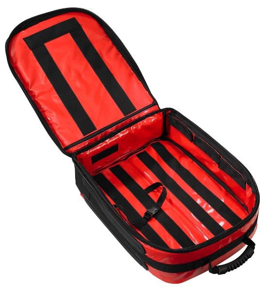 ultraMEDIC RESCUE I leer, Rettungsrucksack rot, ultraPLAN-Gewebe, SAN-500-R-L