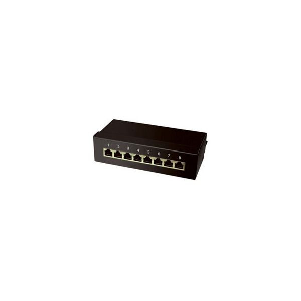 shiverpeaks BASIC-S, cat 6 Patchpanel, geschirmt, 8 Ports, BS75059