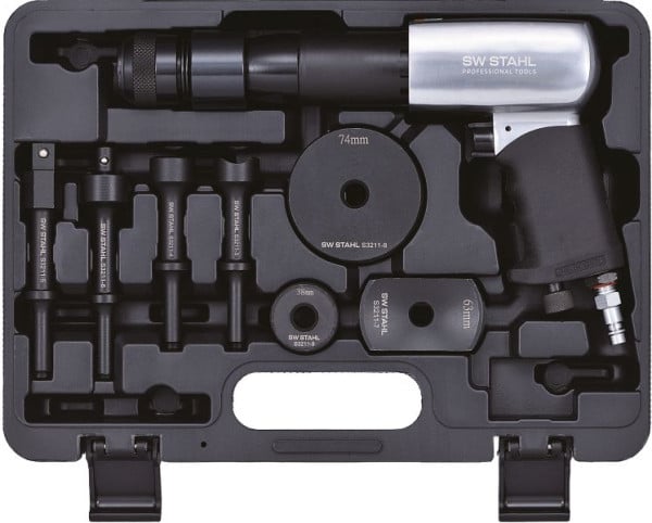 SW-Stahl Vibro-Druckluftmeißel, 8-teilig, S3211