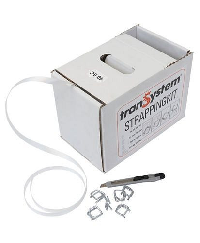 TransPak Polyesterband in Dispenser Box, 13 mm x 0,5 mm x 250 m, 299693