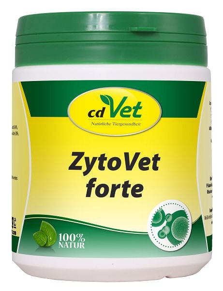 cdVet ZytoVet forte 500g, Länge: 9,8 cm, Breite: 9,8 cm, Höhe: 12,7 cm, 49