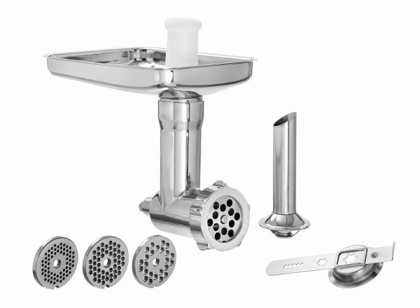 KitchenAid Fleischwolf-Set KA, Material: Edelstahl, Kunststoff, A150068, 4015613805283