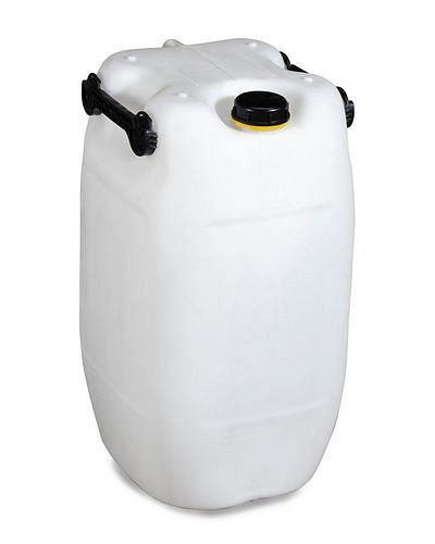 DENIOS Kunststoffkanister aus Polyethylen (PE), 60 Liter, natur-transparent, 266992
