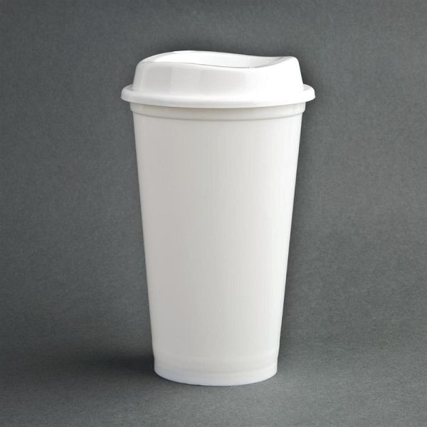 Olympia Polypropylen Mehrweg-Kaffeetasse 450ml (25 Stück), CW929