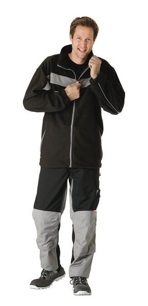 Planam Plaline Fleecejacke, schwarz/zink, Größe XS, 2560040