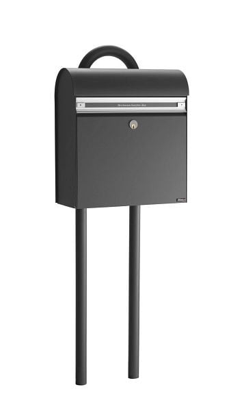 Allux Briefkasten Allux KS200 Anthrazit, F47206