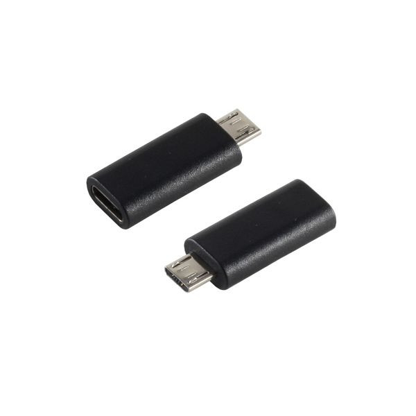 shiverpeaks BASIC-S, Adapter USB 2.0 Micro B Stecker auf USB 3.1 Typ C Buchse, BS14-05019