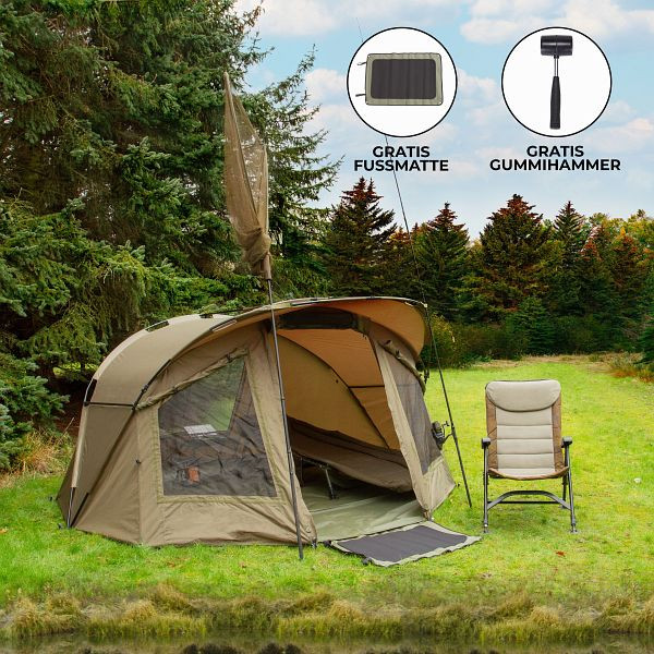 Monster 2 Mann Bivvy Angelzeit, 300 cm, 29164