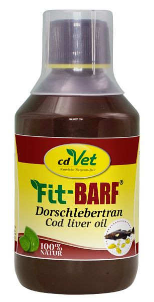 cdVet Fit-BARF Dorschlebertran 250ml, 4096