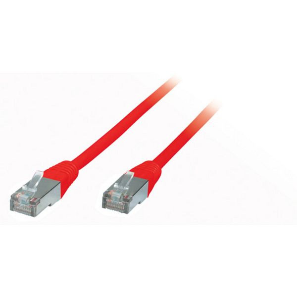 shiverpeaks BASIC-S, Netzwerkkabel-Patchkabel, cat 6, S/FTP, PIMF, Halogenfrei, rot, 1,0m, BS75711-HR