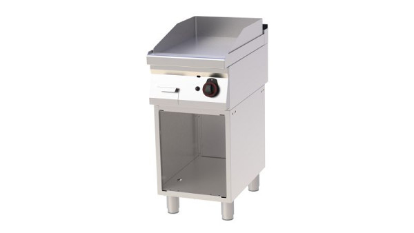 Locher Gas-Grillplatte 400, Stahl, glatt, 362460