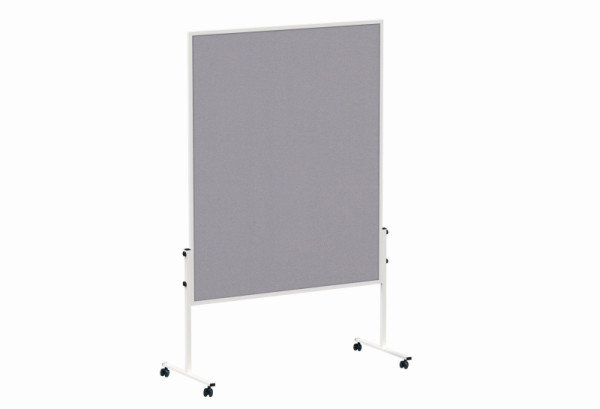 MAUL Moderationstafel MAULsolid Filz grau, 150x120 cm, 6365682