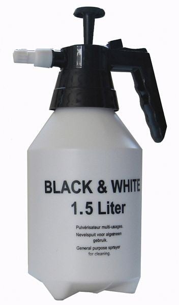 De Witte Black & White 1.5 l weißer Behälter, 450.700.150