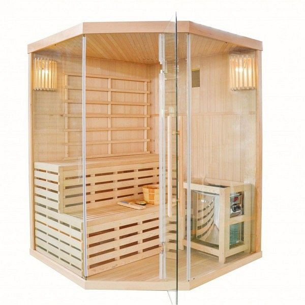 Sanotechnik TALLINN Sauna 3 Personen 150x150x200 cm, J60150