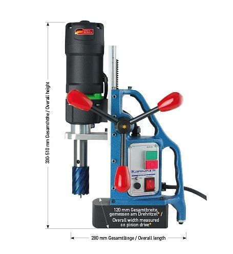 Karnasch Kernbohrmaschine KA40 SENSOR 230 Volt Europe-Version, 208021010