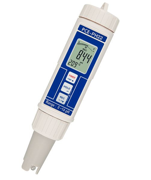 PCE Instruments Wasseranalysegerät zur Erfassung von pH-Wert und Temperatur, PCE-PH 22