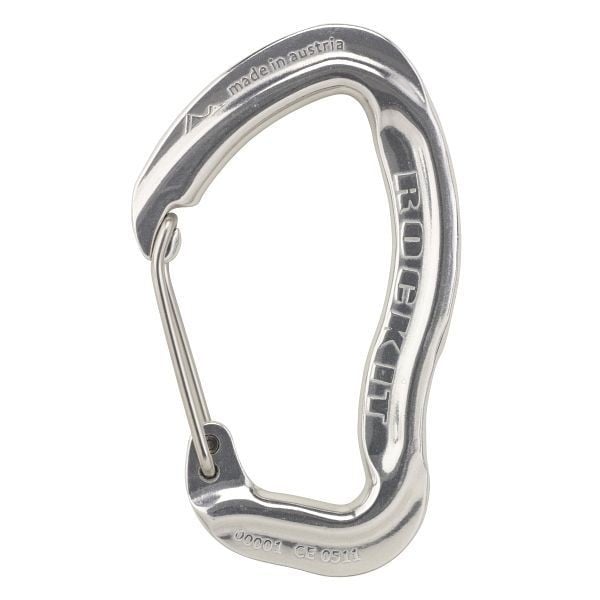 AustriAlpin Karabiner ROCKIT, Drahtbügel, poliert, VE: 40 Stück, KG01AL