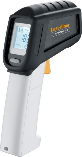 Laserliner ThermoSpot Plus, 600°; 12:1, Infrarot-Thermometer, Betriebsdauer: ungefähr 35 Stunden, VE: 2 Stück, 082.042A