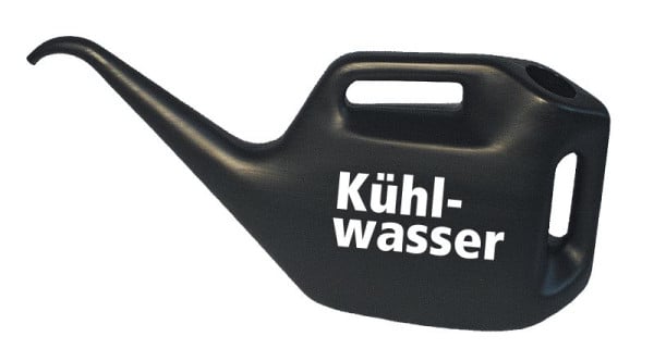 Busching Kühlwasserkanne, tiefschwarz RAL9005, mit Kühlwasser-Logo RAL9001 Motiv-711.369, 100828