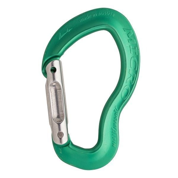 AustriAlpin Karabiner MICRO gerader Schnapper, eloxiert, VE: 40 Stück, KM01BM-N