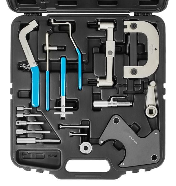 SW-Stahl Motor Einstellwerkzeugsatz, Renault/Opel/Volvo, 26058L