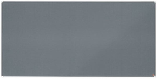 Nobo Premium Plus Filz-Notiztafel 120 x 240 cm, Farbe: Grau, 1915200