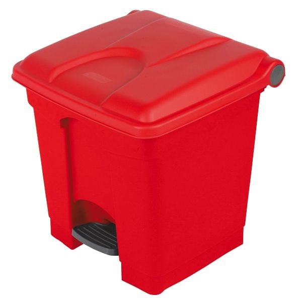 Orgavente Treteimer-einfarbig aus PP, rot, HxBxT 435x410x398 mm, 30 Liter, SO-1230-RED