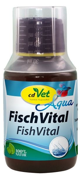 cdVet FischVital 100ml, Länge: 4,7 cm, Breite: 4,7 cm, Höhe: 10,3 cm, 440