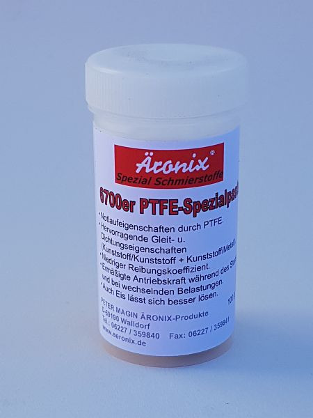 Äronix PTFE Spezialpaste 100 g, wasserabweisend, alterungsbeständig, 40544