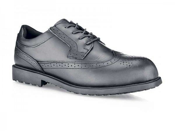 Shoes for Crews Herren Sicherheitsschuhe EXECUTIVE WING TIP II ST, schwarz, Größe: 45, 52181-45