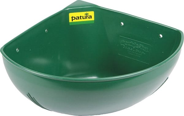 Patura Kunststoff-Ecktrog, klein, 16 Liter, 333090