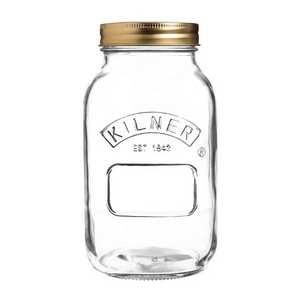 Kilner Weckglas mit Schraubverschluss 1 Liter, GG786