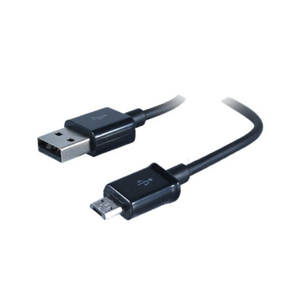 shiverpeaks BASIC-S, USB-A-Stecker auf USB-B Micro Stecker - Samsung Design, schwarz, 1,0m, BS33908