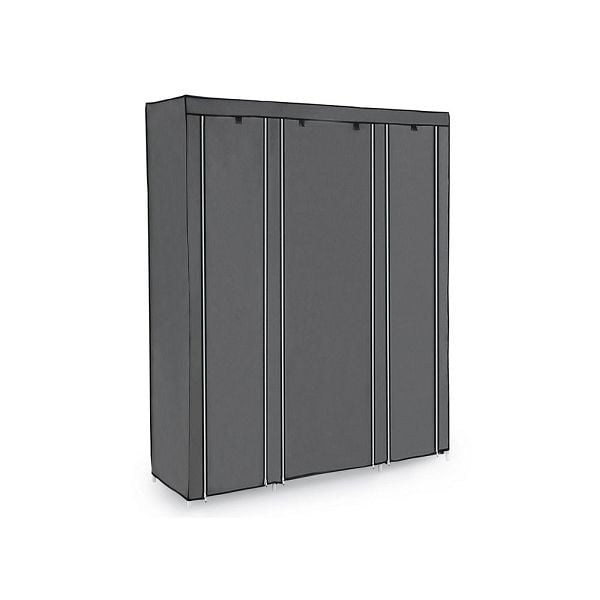 SONGMICS Kleiderschrank 175 x 150 cm Grau, LSF03G