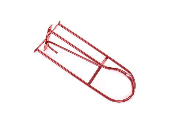 Growi Western-Sattelhalter, Metall, Farbe: rot, 10050627