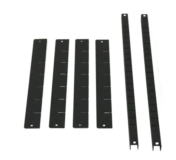 Metra Schubladeneinteiler, schwarz - Set, für Werkstattwagen, 10390