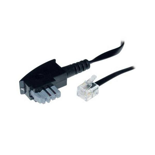 S-Conn TAE N-Stecker auf TAE N-Kupplung, 15,0m, 70225-